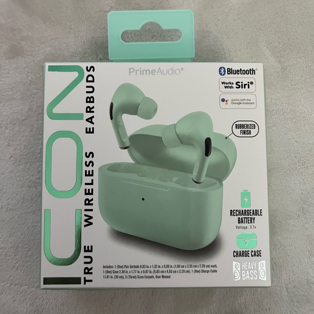 ICON True Wireless Earbuds - Mint Green